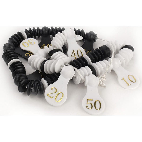 Black & White Scoring Beads