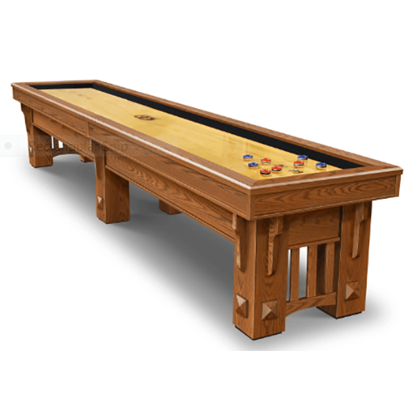 Olhausen Coronado shuffleboard tables at American Billiards and Outdoor Recreations